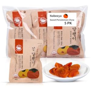 Sweet Korean Persimmon Chews - 5 Pack