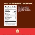 Gummy Fast Food Candy Mix - 2 Pound Bag