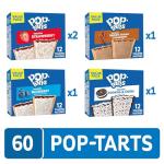 Pop-Tarts Variety Pack for Gamers (60 Pack)