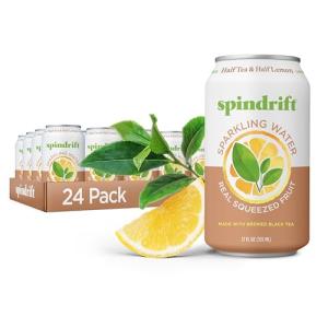 Spindrift Half Tea Lemon Flavored Sparkling Water
