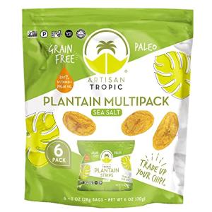 Tropic Plantain Strips Sea Salt - 6 Pack