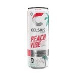 CELSIUS Peach Vibe Energy Drink - 12 Pack