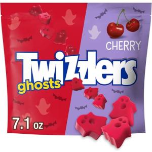 TWIZZLERS Ghosts Cherry Chewy Candy Bag 7.1 oz
