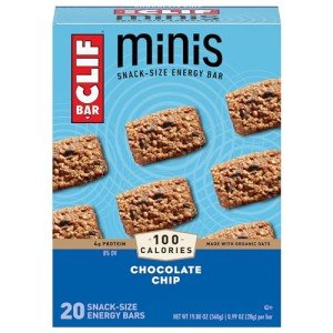 Clif Bar Minis - Chocolate Chip Energy Snack (20 Pack)