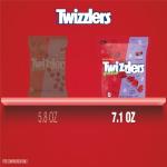 TWIZZLERS Ghosts Cherry Chewy Candy Bag 7.1 oz