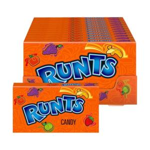 Wonka Runts Chewy Fruity Candy - 12 Pack