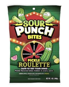 Sour Punch Pickle Roulette Bites - 5 Oz