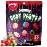 Spooky Gummy Body Parts for Halloween Fun