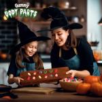 Spooky Gummy Body Parts for Halloween Fun