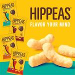 Hippeas Vegan White Cheddar Chickpea Puffs, 6-Pack