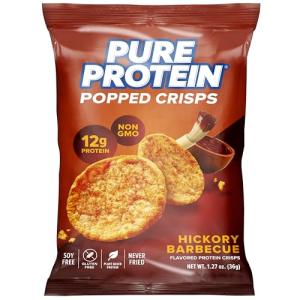 Hickory Barbecue Protein Popped Crisps, 12 Count