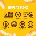 Hippeas Vegan White Cheddar Chickpea Puffs, 6-Pack