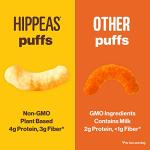 Hippeas Vegan White Cheddar Chickpea Puffs, 6-Pack