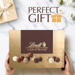 Lindt Gourmet Chocolate Truffles Gift Box - 26 Count