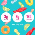 SmartSweets Low Sugar Variety Pack - 8 Treats