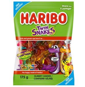 Haribo Twin Snakes Gummies - 5 oz Bag