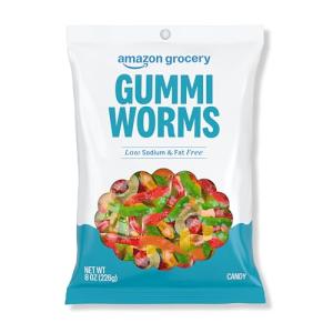 Gummy Worms Candy, 8 Oz - Perfect Gamer Snack