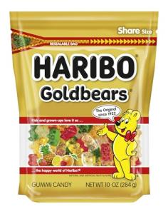 HARIBO Goldbears Gummy Candy Assorted Flavors