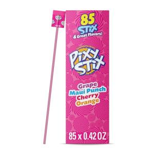 Pixy Stix Sour Powder Straws - 85 ct Variety