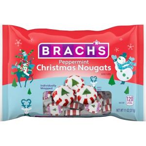 Brach's Christmas Nougats - Peppermint and Mixed Flavors