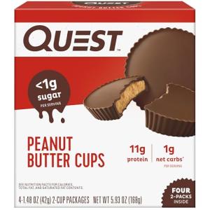 Quest Peanut Butter Cups - Low Carb, 11g Protein