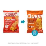 Quest Cheese Crackers - Cheddar Blast, Protein Snack