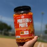 Nacho Cheese Protein Puffs - Keto Friendly Snack