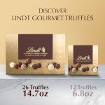 Lindt Gourmet Chocolate Truffles Gift Box - 26 Count
