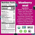 Noka Superfood Fruit Smoothie Pouches - Blueberry Acai