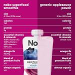 Noka Superfood Fruit Smoothie Pouches - Blueberry Acai