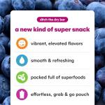 Noka Superfood Fruit Smoothie Pouches - Blueberry Acai
