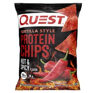 Quest Hot & Spicy Protein Tortilla Chips, 12 Pack