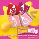 FaveREDS STARBURST Fruit Chews Candy Party Bag