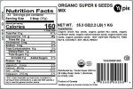 Yupik Organic Super Seed Snack Mix, 2.2 lb