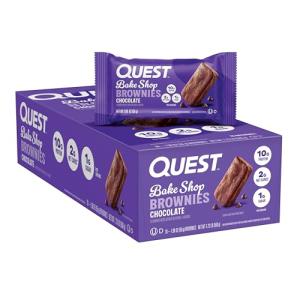 Quest Bake Shop Chocolate Brownies - Protein Snack