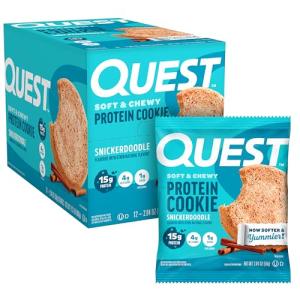 Quest Nutrition Snickerdoodle Protein Cookies - 12 Count