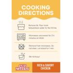 Nissin Protein Ramen Cups, Chicken Flavor, 6-Pack