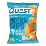 Quest Cheddar & Sour Cream Protein Chips, 12-Pack