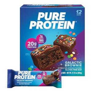 Galactic Brownie Protein Bars - High Protein Snack