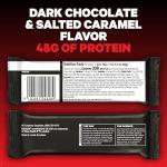 MUSASHI Dark Chocolate & Salted Caramel Protein Bars