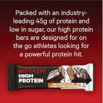 MUSASHI Dark Chocolate & Salted Caramel Protein Bars