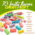 Bulk Fruit Chews Candy - 10 Delicious Flavors