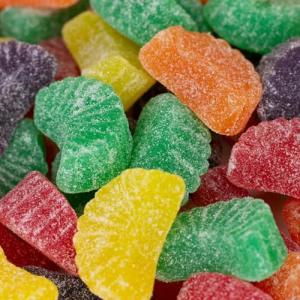 Sugar-Dusted Fruit Slices Jelly Candy Bag