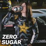 Rockstar Pure Zero Energy Drink, Silver Ice, 12 Pack