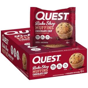 Quest Chocolate Chip Protein Muffins - 8 Count