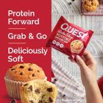 Quest Chocolate Chip Protein Muffins - 8 Count
