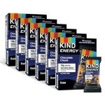 KIND Chocolate Chunk Energy Bars - 30 Count