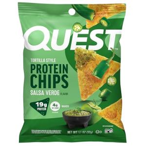 Quest Nutrition Salsa Verde Protein Chips - 12 Pack