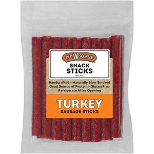 Old Wisconsin Turkey Sausage Sticks – High Protein Snack
