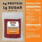 Old Wisconsin Turkey Sausage Sticks – High Protein Snack